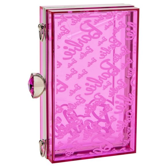 💕NWT Hot Pink Classic Barbie Box Crossbody Bag: Barbie Halloween Costume… - Picture 4 of 9
